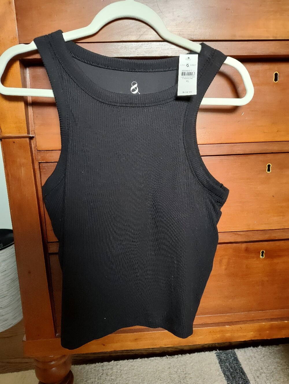 Lou and Grey Tank Top with built In shelf bra .